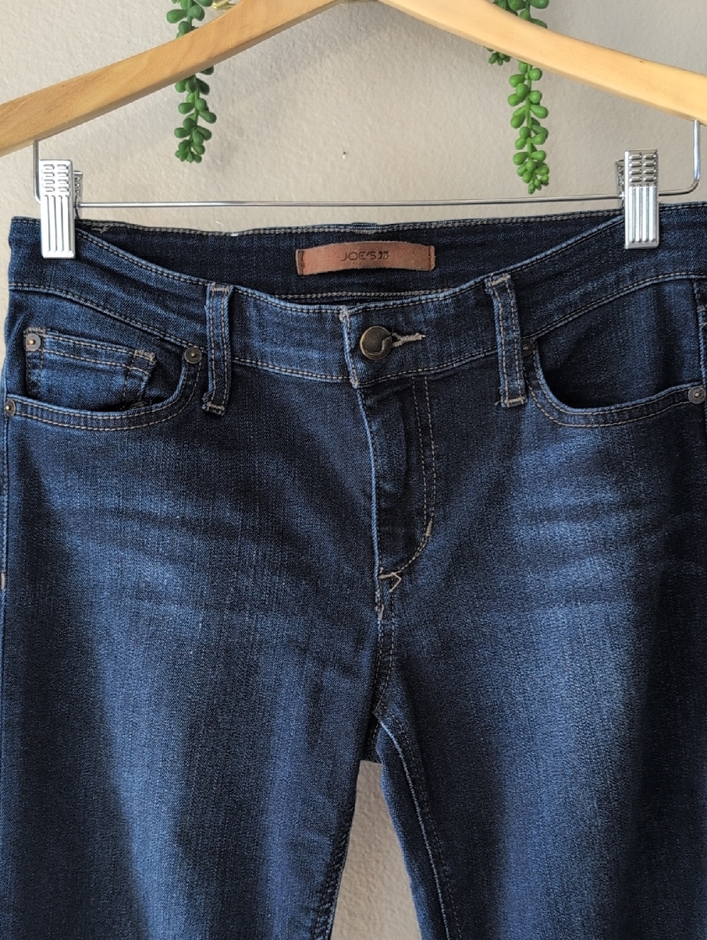 Joe's Jeans Women's Dark Blue Stretch Denim Jeans